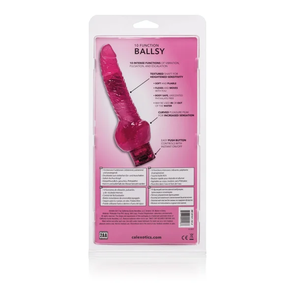 10 Function Ballsy 7 Inches - Hot Pink — image 14 of 16