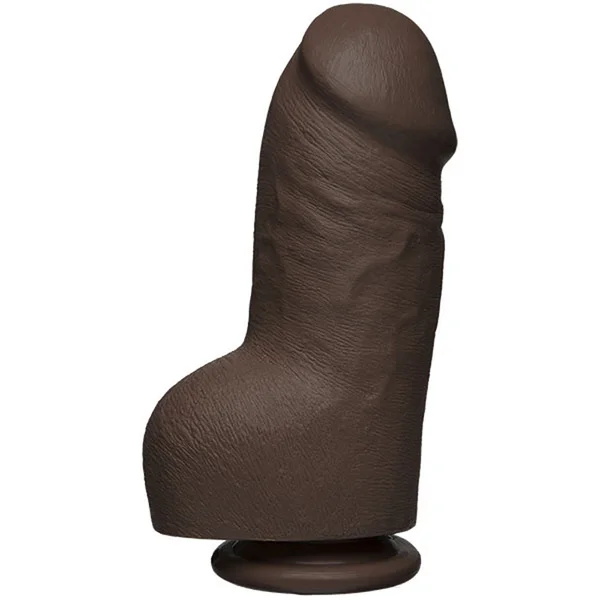 The D - Fat D - 8 Inch With Balls - Firmskyn -  Chocolate — image 5 of 5