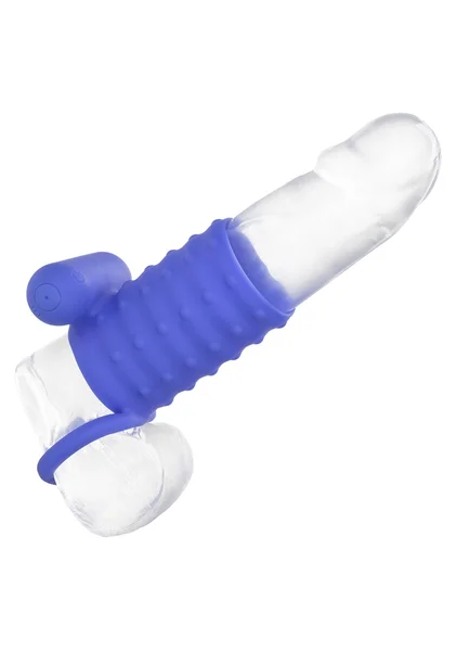 Silicone Rechargeable Endless Desires Enhancer Vibrating Cock Ring By CalExotics - Purple — image 20 of 25