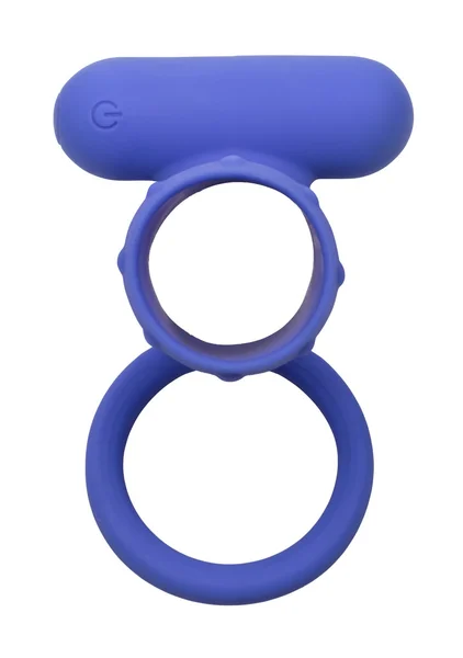 Silicone Rechargeable Endless Desires Enhancer Vibrating Cock Ring By CalExotics - Purple — image 23 of 25