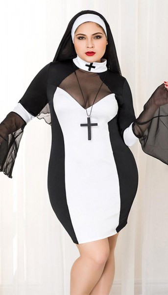Naughty Nun Costume — image 4 of 12