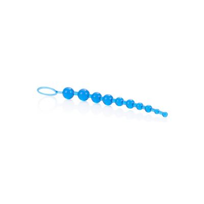 California Exotic 11 Pliable Anal Beads with Retrieval Ring