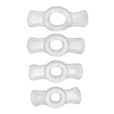 Endurance Clear 4 Ring Penis Set