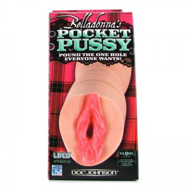 Doc Johnson Belladonna Pocket Pussy