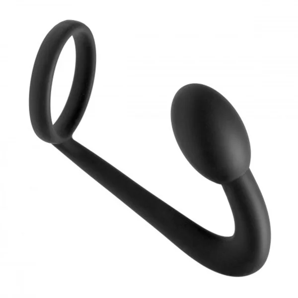 Prostatic Play Explorer Silicone Cock Ring & Prostate Plug — image 13 of 18