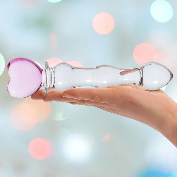 Gläs 8" Sweetheart Glass Dildo — image 13 of 14