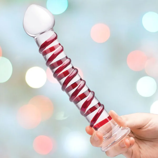 Gläs 10" Mr. Swirly Glass Dildo — image 7 of 8