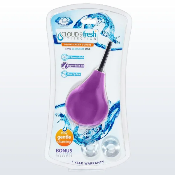 Cloud 9 Fresh + Deluxe Anal Soft Tip Enema 7.6oz w/ EZ Squeeze Bulb &amp; — image 8 of 8