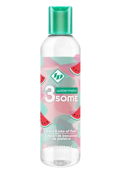ID 3some Strawberry Banana 3 In 1 Lubricant 118ml — image 4 of 5