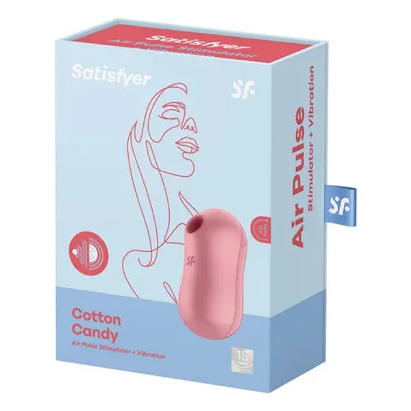 Satisfyer Cotton Candy Air Pulse - Light Red — image 8 of 11