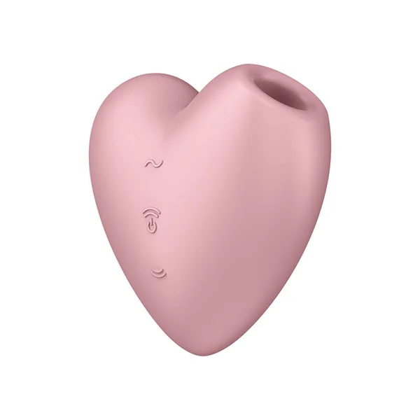 Satisfyer Cutie Heart Air Pulse - Light Red — image 3 of 8