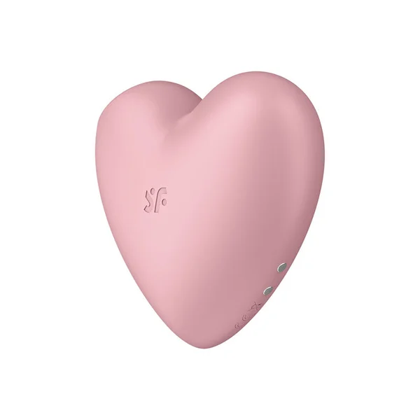 Satisfyer Cutie Heart Air Pulse - Light Red — image 6 of 8