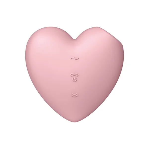 Satisfyer Cutie Heart Air Pulse - Light Red — image 7 of 8