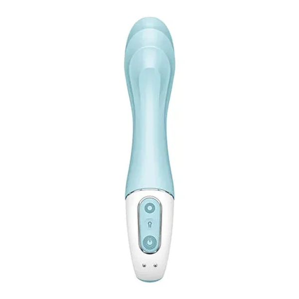 Satisfyer Air Pump Vibrator 5 App Control - Blue — image 7 of 10