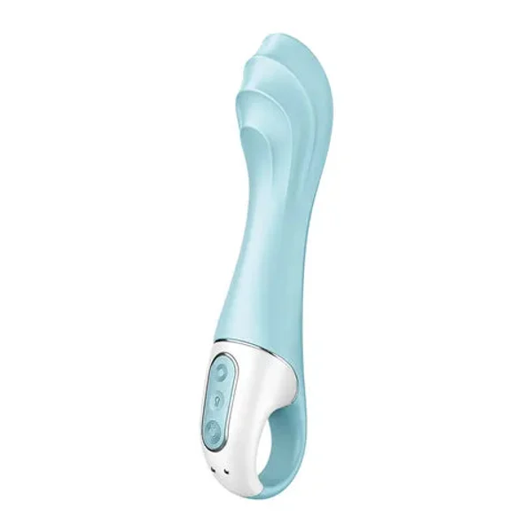 Satisfyer Air Pump Vibrator 5 App Control - Blue — image 3 of 10