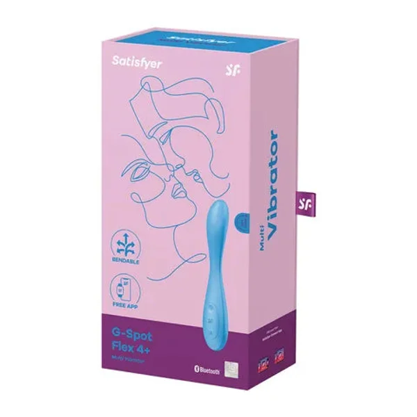Satisfyer G-Spot Flex 4 Vibrator Blue App Control — image 8 of 8
