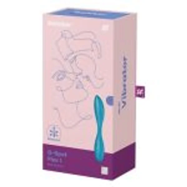 Satisfyer G-Spot Flex 1 Vibrator- Blue — image 8 of 9