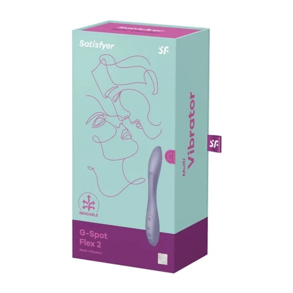 Satisfyer G-Spot Flex 2 Vibrator - Purple — image 10 of 10