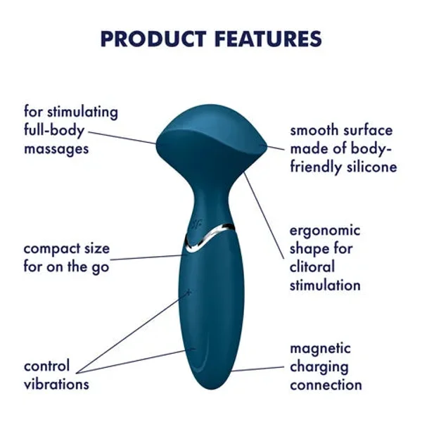 Satisfyer Mini Wand-er Vibrator — image 7 of 12