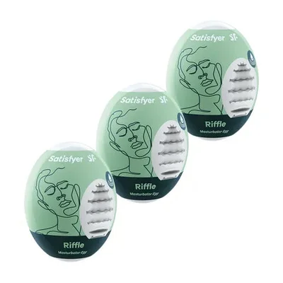 Satisfyer Masturbator Eggs 3 Pack