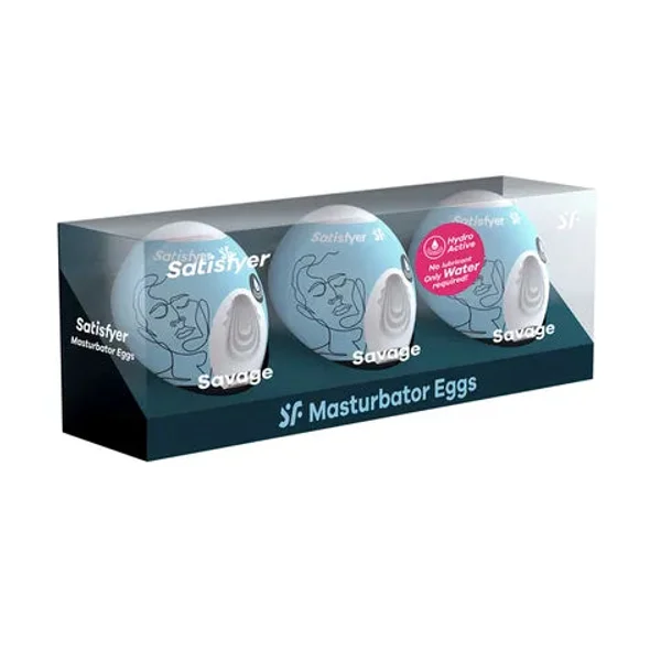 Satisfyer Masturbator Eggs 3-Pack — image 6 of 10