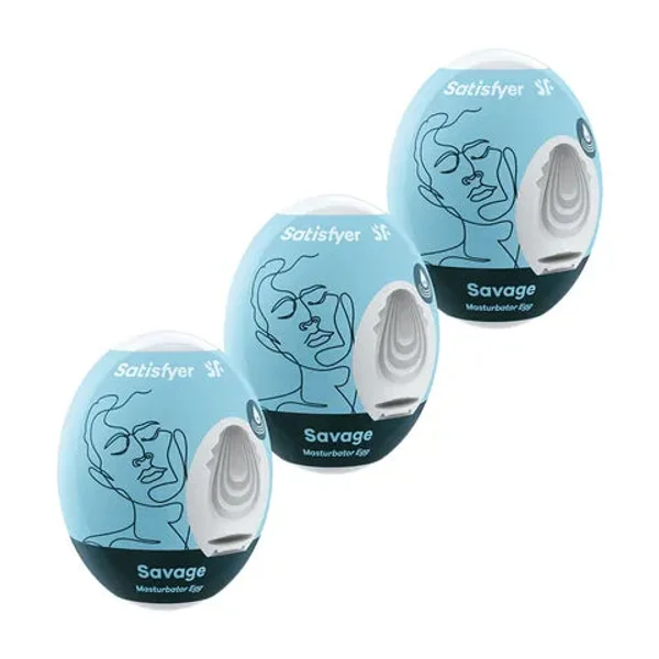 Satisfyer Masturbator Eggs 3-Pack — image 5 of 10