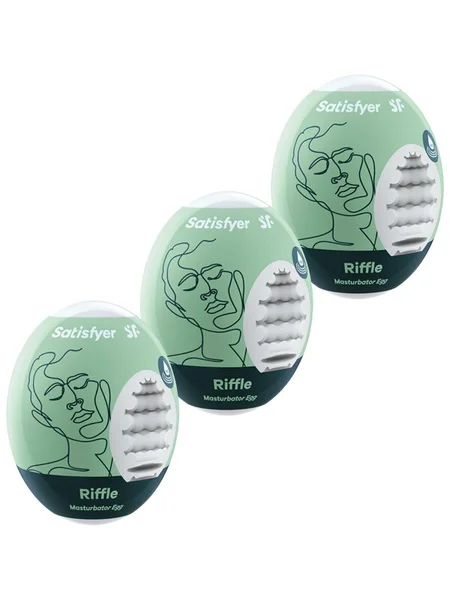 Satisfyer Masturbator Eggs 3-Pack — image 10 of 10