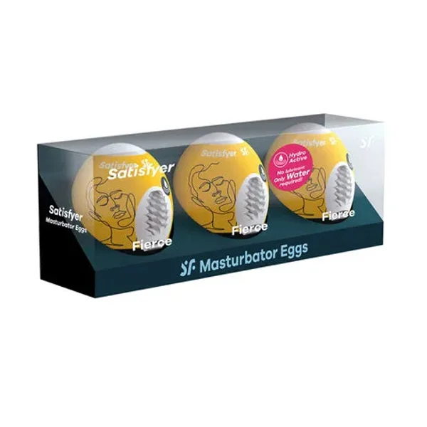 Satisfyer Masturbator Eggs 3-Pack — image 4 of 10