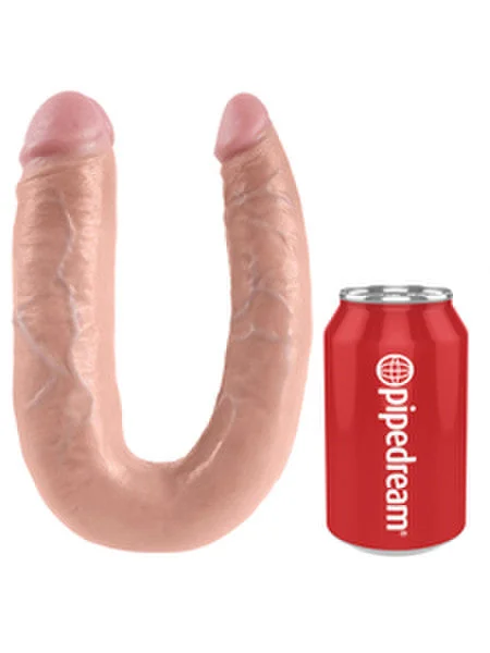 King Cock Double Trouble Flesh Dildo — image 9 of 13