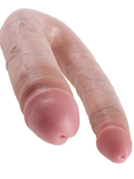 King Cock Double Trouble Flesh Dildo — image 8 of 13