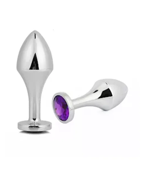 Kink Range Spades Gem Butt Plug - 3.7 Inch - Purple — image 12 of 12