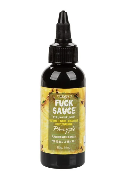 Fuck Sauce Flavored Water-Based Personal Lubricant 2 Oz - Pineapple — image 10 of 11