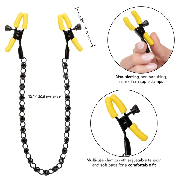 Boundless Nipple Teaser - Yellow/black — image 21 of 23