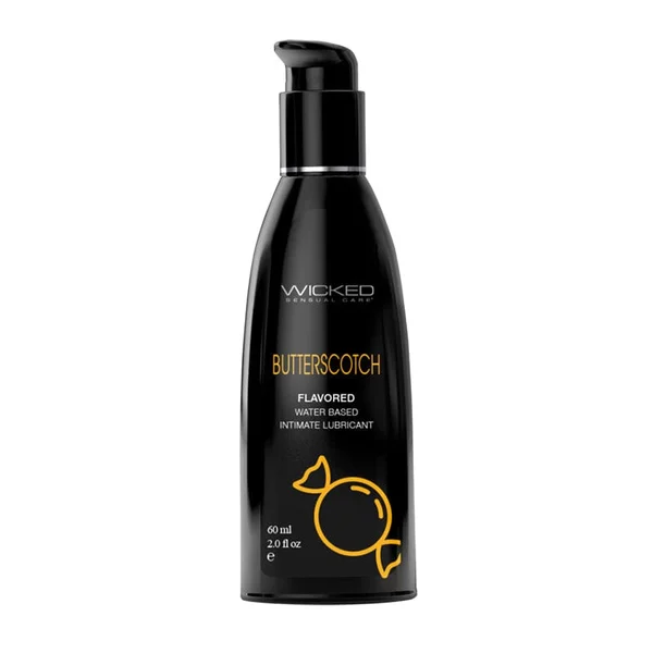 Wicked Aqua Butterscotch Water Based Personal Lubricant 2 fl oz — image 7 of 8