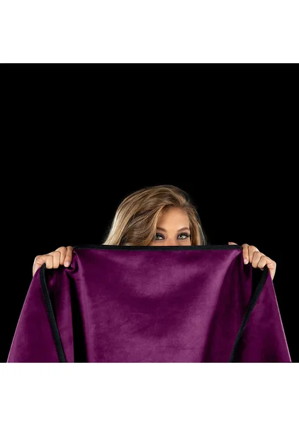 Fascinator Mini Throw Moisture-Proof Sensual Blanket - Microvelvet Royal Blue 36" x 26" — image 18 of 21
