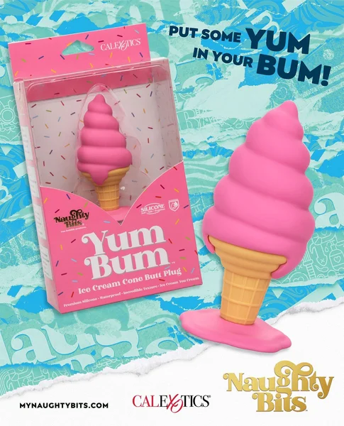 Naughty Bits - Yum Bum - Ice Cream Cone Butt Plug — image 4 of 25