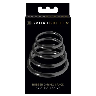 Sportsheets O Rings Set 4 Assorted Sizes