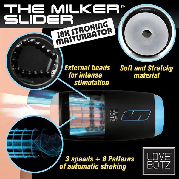 18X Milker Automatic Sliding and Stroking Male Masturbator — image 6 of 7