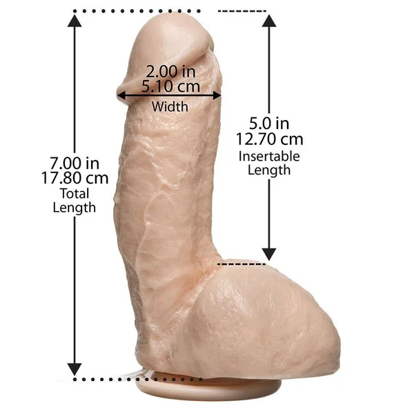 The Amazing 7 Inch Squirting Realistic Cock and Balls — image 2 of 4