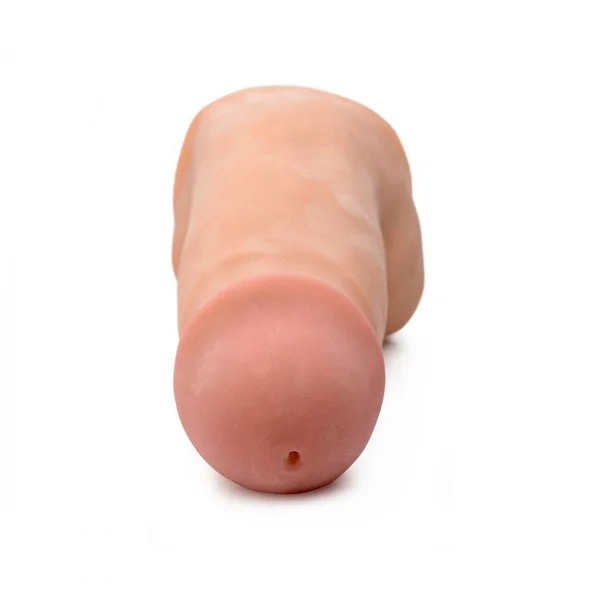 Loadz Natural 7 Inch Realistic Dual Density Squirting Dildo with Balls — image 3 of 7