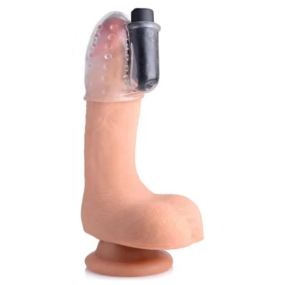 28X Rechargeable Penis Head Glans Teaser with Remote Control