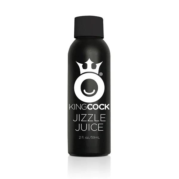 King Cock 9 Inch Squirting Realistic Dildo with Balls (Tan/White) — image 10 of 10