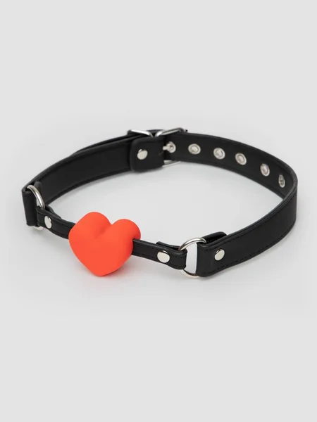 Bondage Boutique Heart Ball Gag — image 6 of 6