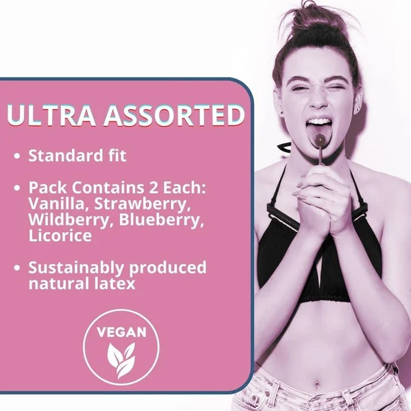 Glyde Organic Assorted Flavors Condoms | 10-Pack — image 7 of 9