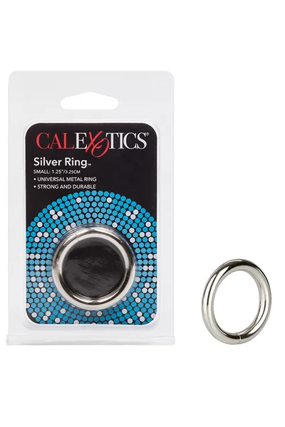 California Exotic 1.25" Silver Penis Ring — image 3 of 4