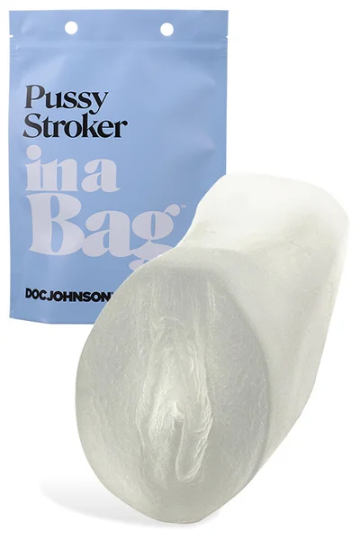 Doc Johnson Pussy In A Bag - 4.75" Real Feel Stroker — image 3 of 4