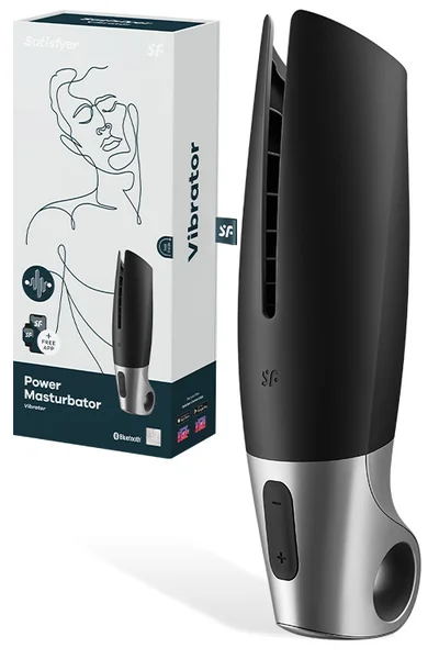 Satisfyer Power Masturbator - Vibrating Stroker with App Control — image 6 of 10