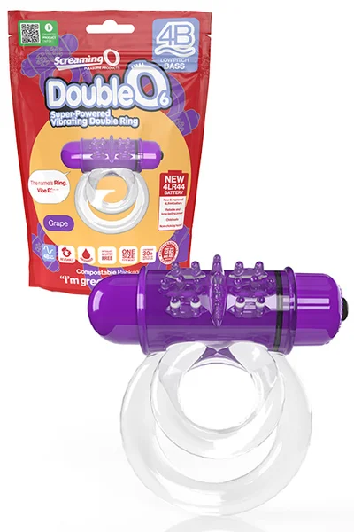 Screaming O 4B DoubleO 6 - Vibrating Cock Ring — image 12 of 12