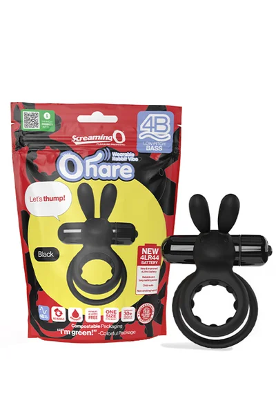 Screaming O 4B Ohare - Strechy Vibrating Cock Ring with Clitoral Stimulator — image 12 of 12