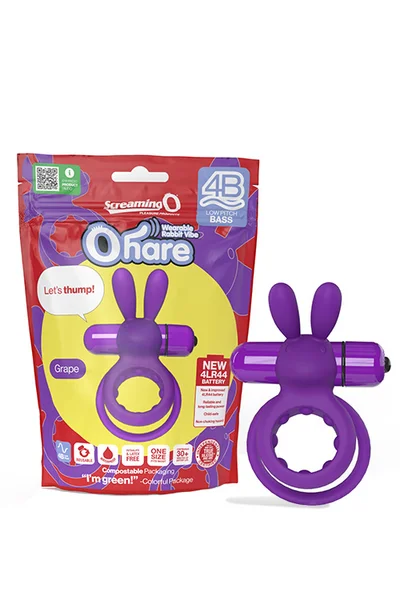 Screaming O 4B Ohare - Strechy Vibrating Cock Ring with Clitoral Stimulator — image 10 of 12
